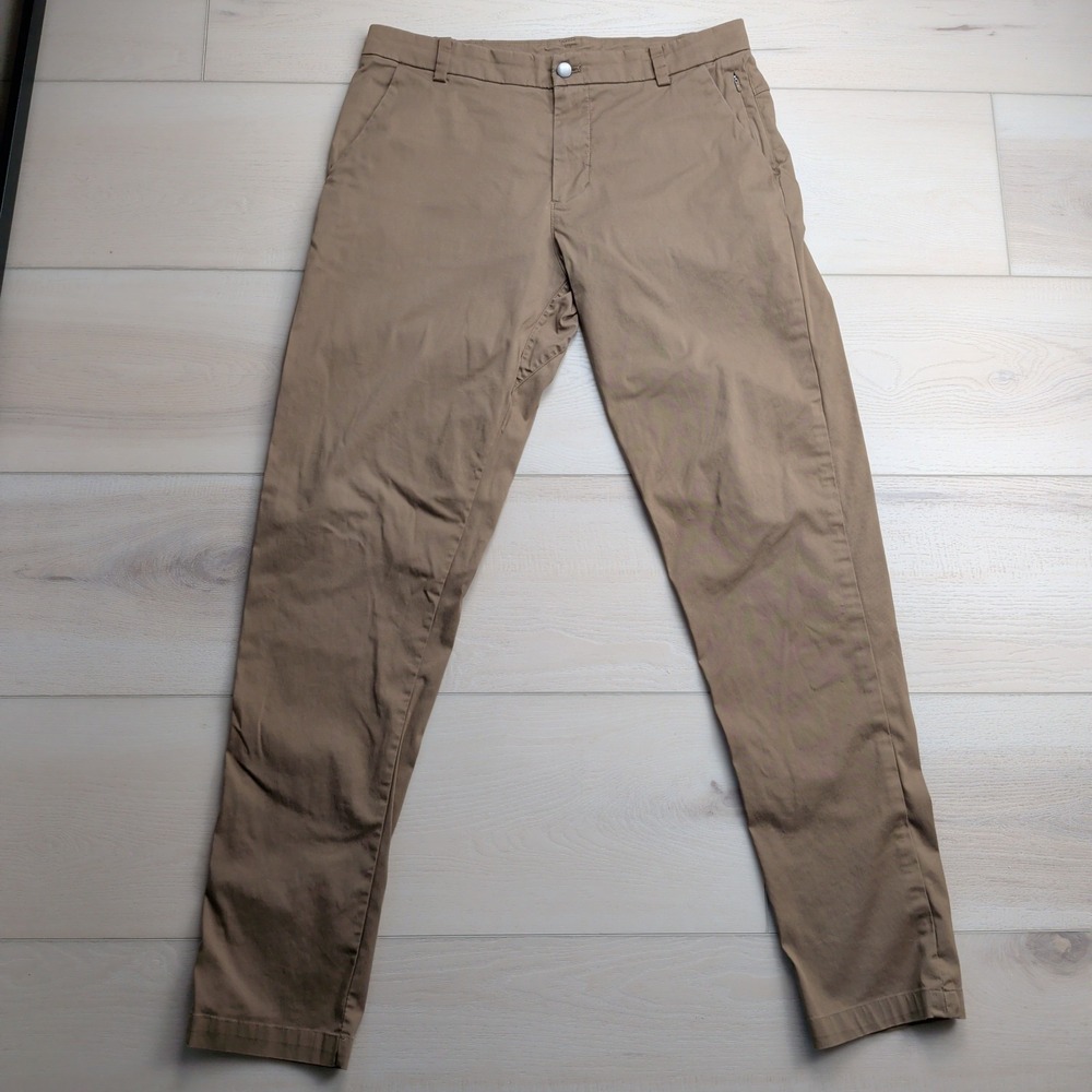lululemon athletica Men's Khaki Chinos - Light Brown/Tan